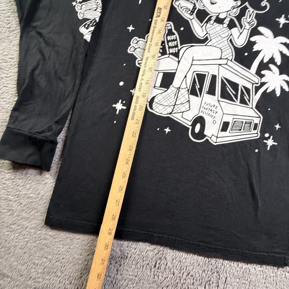 Cybercity Taqueria Graphic Tee Anime Shirt Future Fantasy Delight M Slim - Picture 6 of 6
